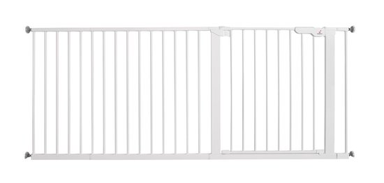 BabyDan Premier Traphekje zonder boren | 177,1 - 183 cm | Wit | Klembevestiging