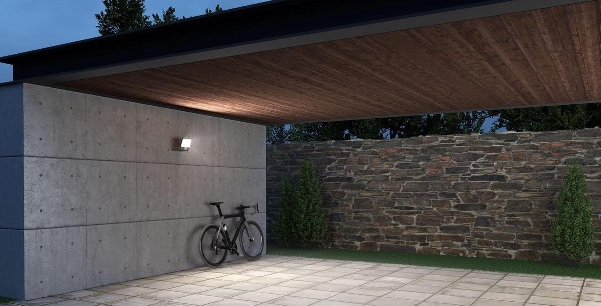 Steinel LED Buitenspot Xled ONE sensor wit