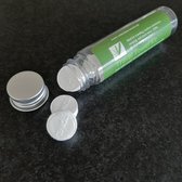 Biologisch afbreekbare geperste doekjes -12 stuks in een herbruikbare koker per twee stuks.