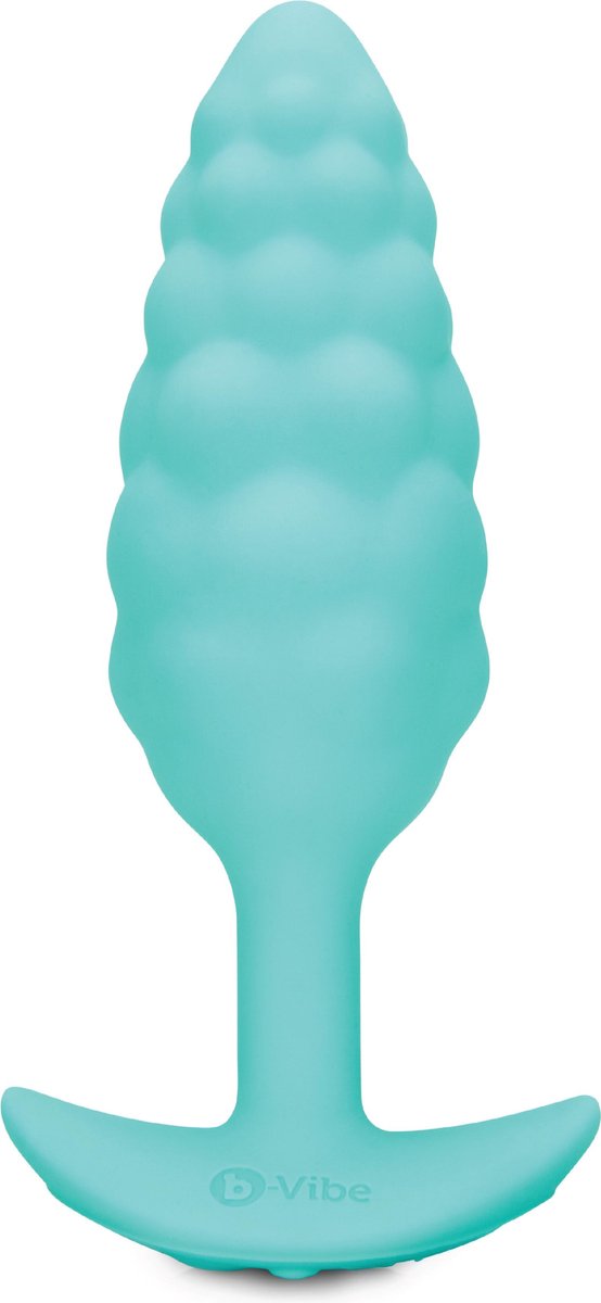Goedkoopste B-Vibe - Texture Plug Bump Blauw
