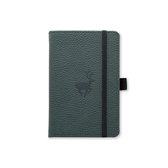 Dingbats* Wildlife A6 Notitieboek - Green Deer Stippen - Bullet Journal met 100 gsm Inktvrij Papier - Schetsboek met Harde Kaft, Binnenvak, Elastische Sluiting en Bladwijzer