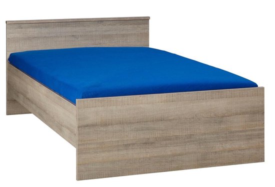 bol com beuk bavel bedframe twijfelaar 120 x 200 cm houten bed donker grijs hout