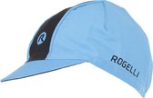 Rogelli Retro Cap Fietspet - Unisex - Blauw, Zwart - Maat One Size
