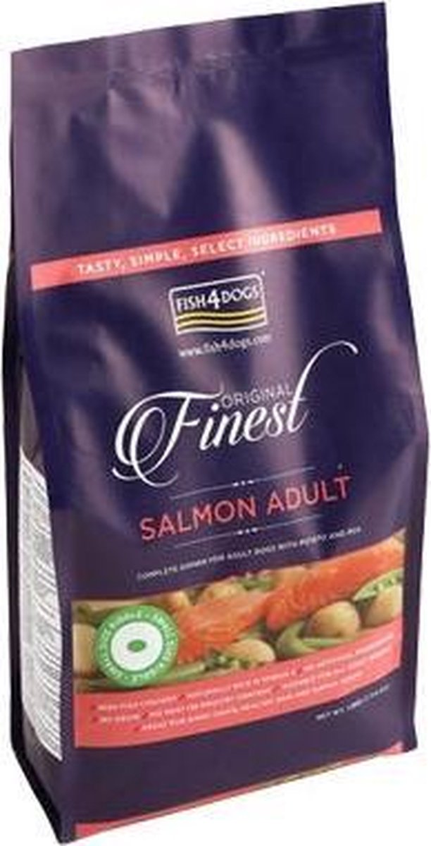 Fish4Dogs Fish4Dogs Finest Adult Complete - Zalm Kleine Brok - 6 kg