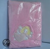 Huistra - Dekentje Fleece 100x75 cm - Roze