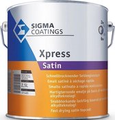 Sigma Xpress Satin 2,5 liter Sneldrogende lakverf RAL 7016