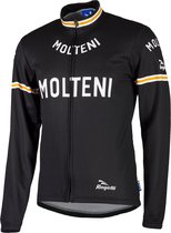 Rogelli Wielershirt LM Molteni Zwart Zwart - Maat M