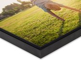Luxe aluminium fotolijst 13x18cm| Wissellijst| Fotokader| Luxe glazen fotolijst met gratis ophangsysteem
