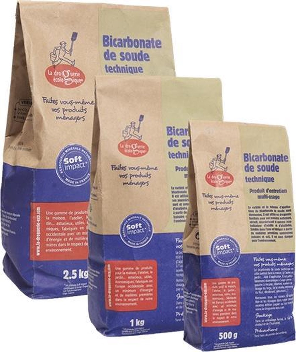 Droguerie écologique BakingSoda Zuiveringszout 1 kg