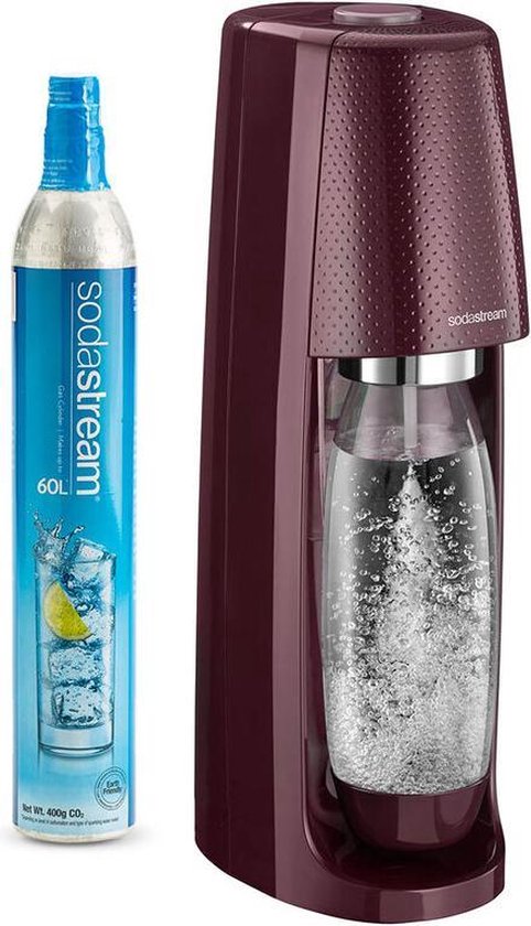 Sodastream Spirit Bruiswatertoestel - Lush Plum Limited Edition - incl, CO2  cilinder | bol.com