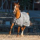 Spirit Brighton Polyester deken met fleece voering Asgrijs 215 Horze