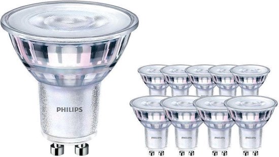Voordeelpak 10x Philips CorePro LEDspot MV GU10 5W 827 36D | Zeer Warm Dimbaar -... | bol.com