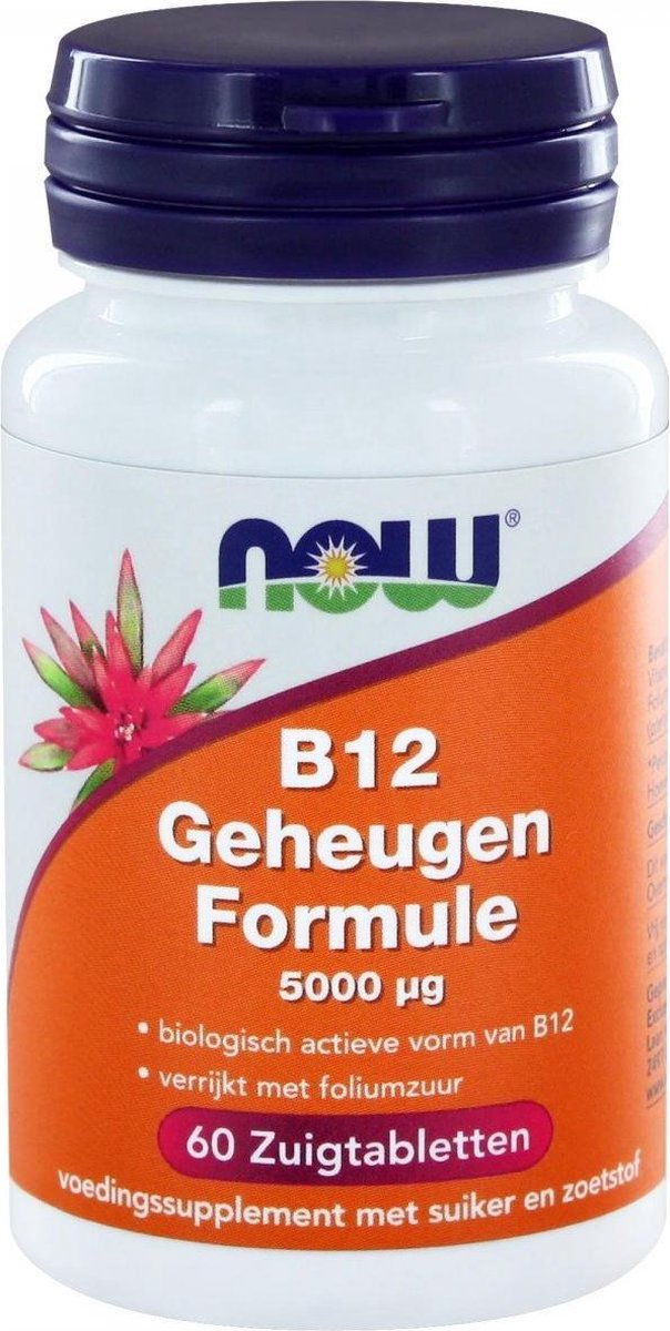 Now Foods Vitamine B12 Geheugen Formule 1000 mcg 100