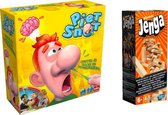 Spelvoordeelset Jenga Classic - Gezelschapsspel & Piet Snot