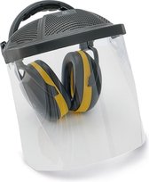 Gelaatscherm Ear Defender met gehoorbeschermers