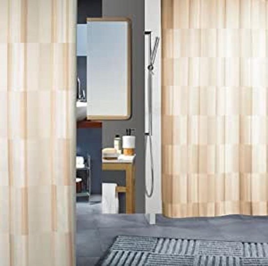 Douchegordijn Coco Caramel 120 x 200