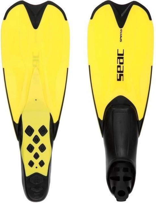 Seac Azzurra Snorkelvinnen – Gesloten Voetpocket Van Zacht Rubber, Voor Volwassenen En Kinderen – Gemaakt In Italië – Ideaal Voor Zeezwemmen En Snorkelen – Meerdere Kleuren En Maten