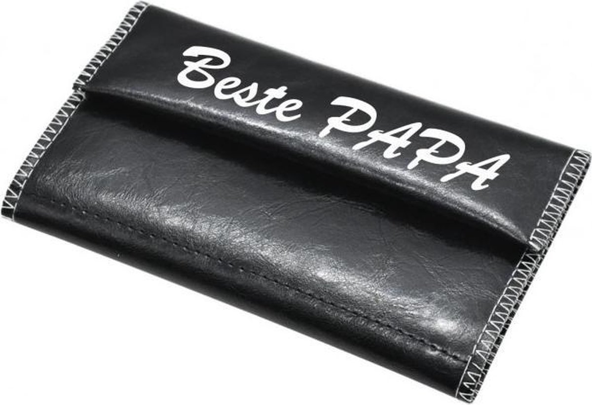 Goedkoopste Zwart Shag etui met naam - Tabak etui met naam – Shagzak met naam – Shag tasje met naam – Shag map met naam – Shag hoesje met naam- Cadeau met naam- Kado met naam