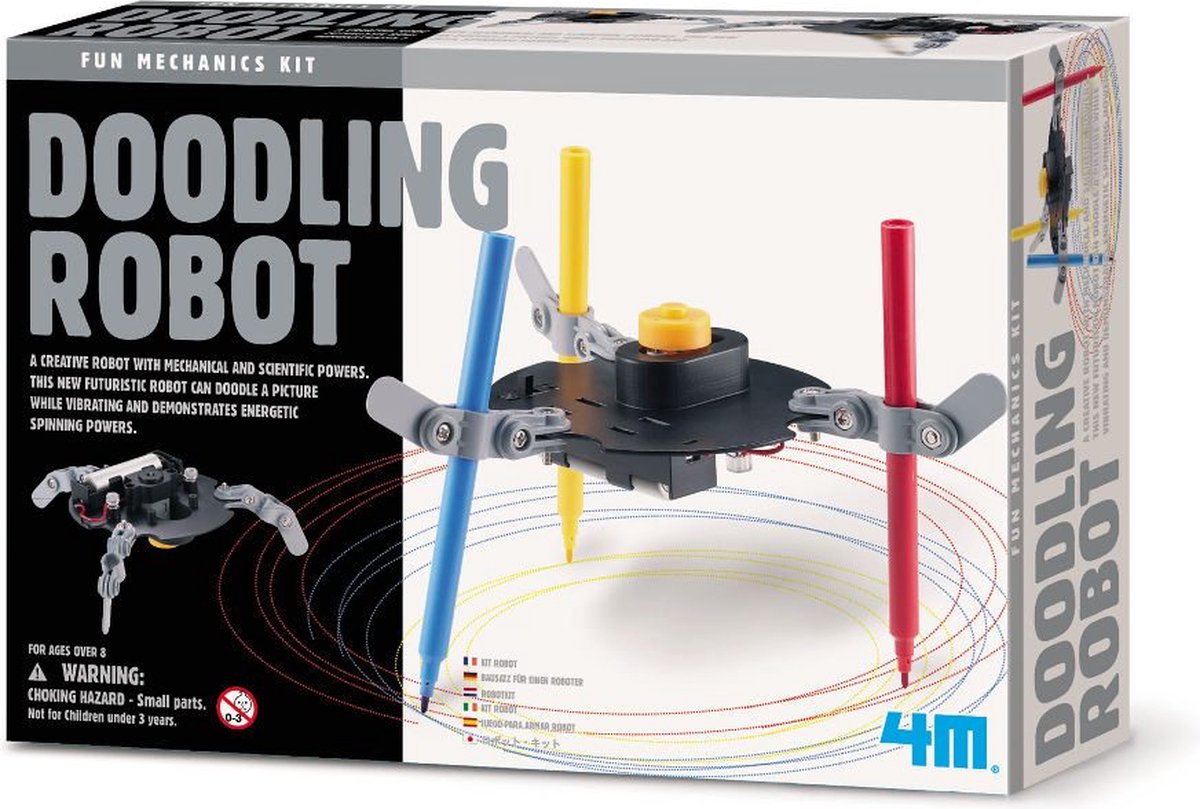 4m Fun Mechanics Kit Doodle Robot bol