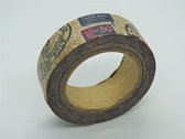 Washi Tape - Kerstmis air mail | 15mm x 10m.