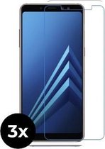 3x Tempered Glass screenprotector - Samsung Galaxy A9 2018