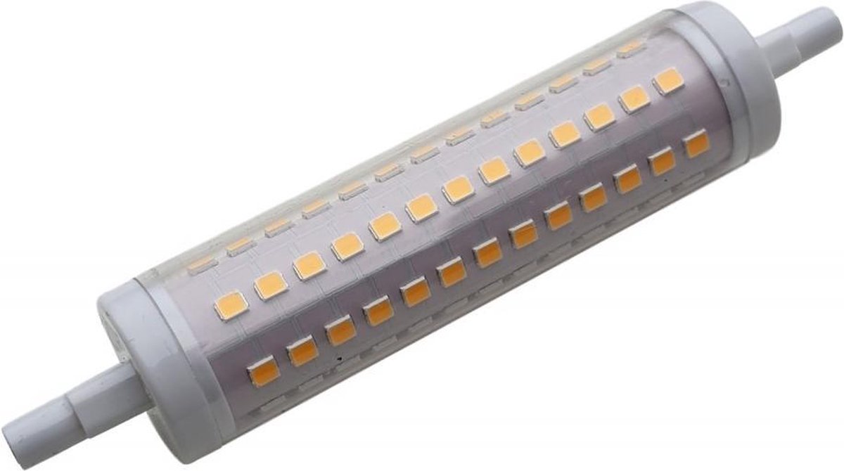 Octrooi gebruik Gewoon R7s staaflamp | 118x23mm | LED 12W=120W halogeenlamp | daglichtwit 6500K |  bol.com