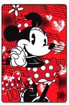 Minnie Mouse fleece deken - plaid 100x150cm