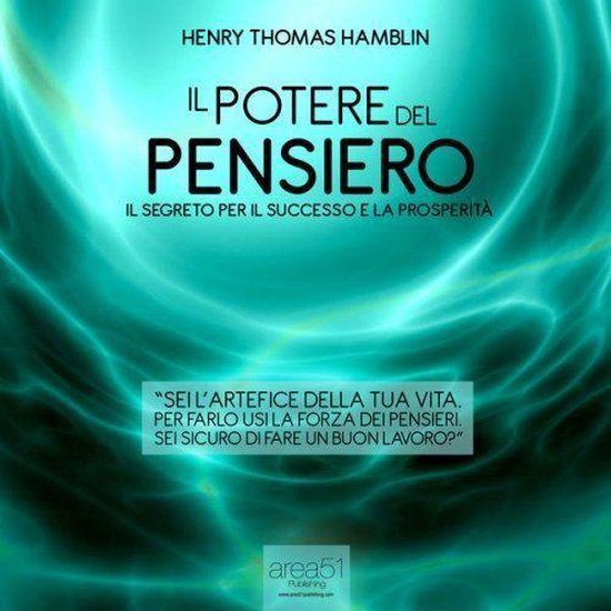 Il potere del pensiero - cover
