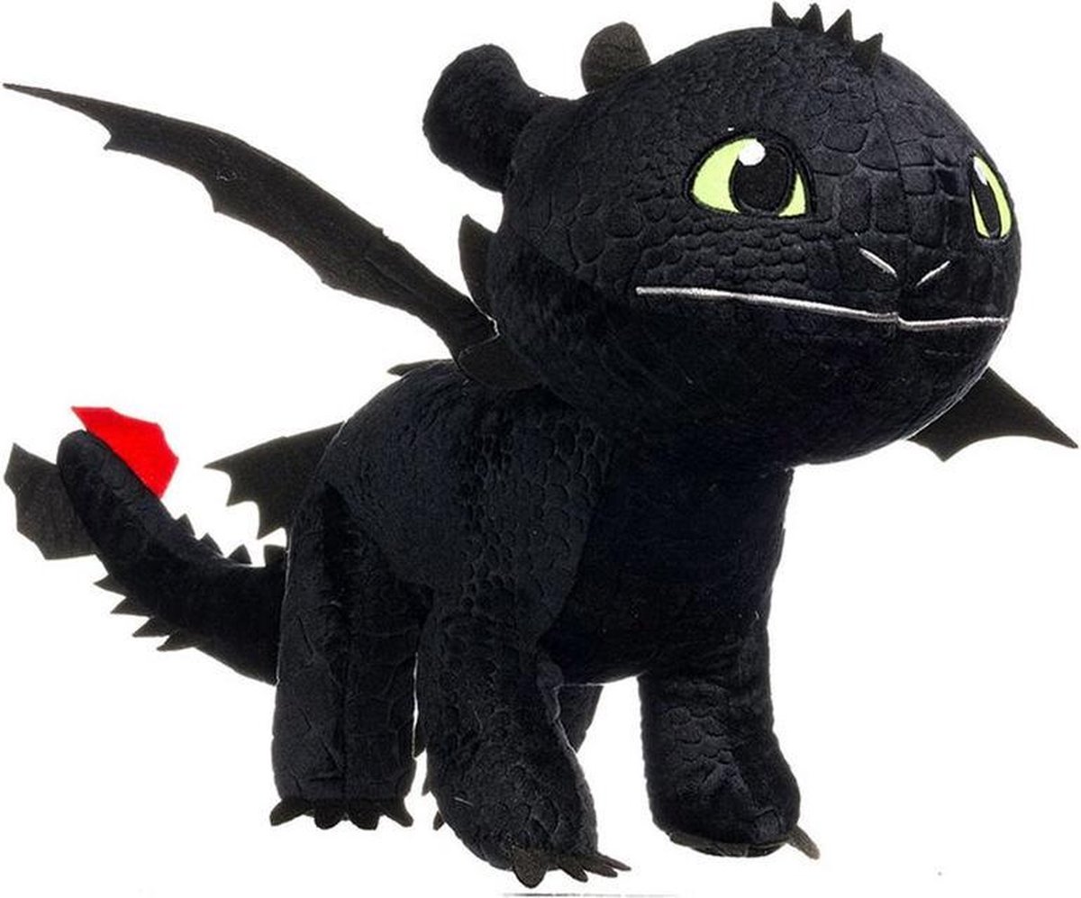 Dragon knuffel 60cm XL| Tandloos knuffel|Toothless plush|How to train your  dragon|Hoe... | bol.com