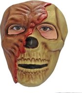 Partychimp Zombie Gezichts Masker Halloween Masker voor bij Halloween Kostuum Volwassenen - Latex - One-size