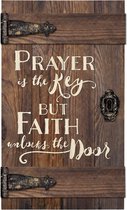 Wall decor Prayer is the key