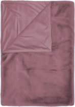 ESSENZA Furry Plaid Dusty lilac - 150x200 cm