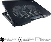 Greenure laptop koeler - cooling pad - tot 17 inch