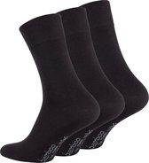 Bamboe sokken 6 paar ( zwart ) 43-46