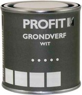 Profit grondverf wit - 250 ml.