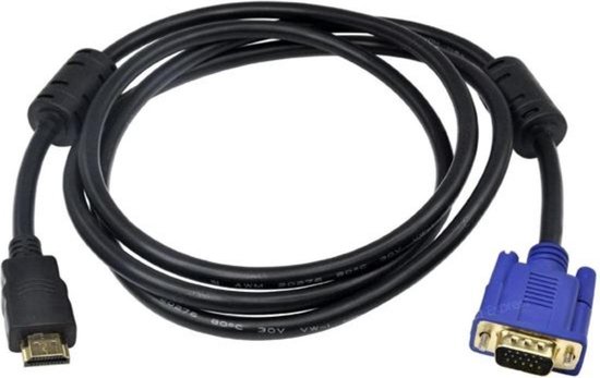 Garpex® HDMI naar VGA Transmitter - HDMI naar VGA Kabel - VGA Kabel - HDMI  Kabel - 1.8... | bol.com