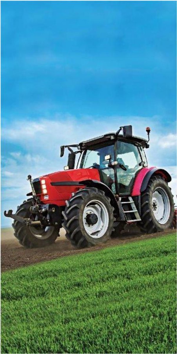 Badlaken tractor: 70x140 cm