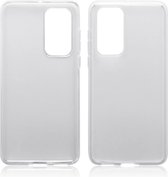 Huawei P40 hoesje - Transparante gel case - Volledig doorzichtig - GSM Hoesje - Telefoonhoesje Geschikt Voor: Huawei P40