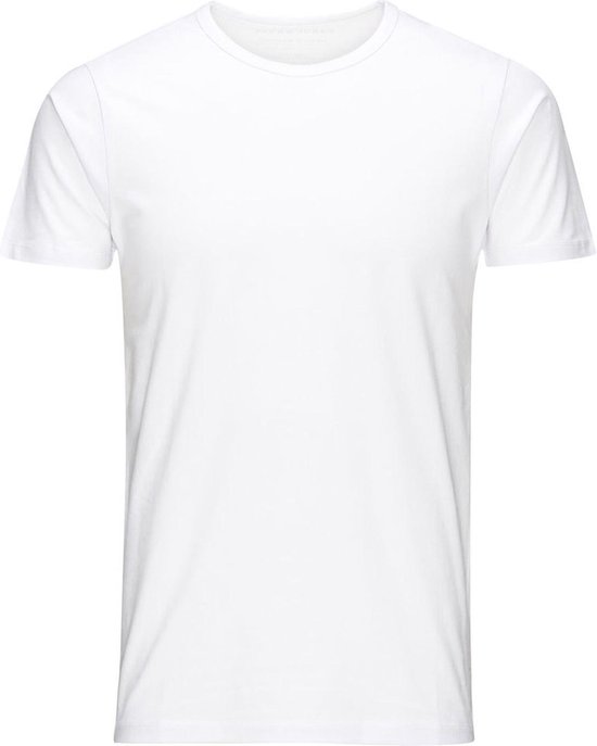Jack & Jones T-shirt Basic O-neck Tee S/s Noos 12058529 Opt. White Mannen Maat - XS
