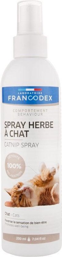 Spray à l'Herbe à Chat Pour Chatons et Chats 200 ml - Francodex