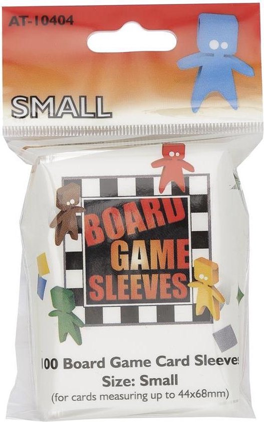 Afbeelding van het spel Board Game Sleeves: Small (44x68mm) - 100 stuks