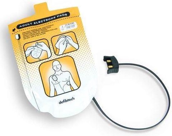 Defibtech Lifeline elektroden volwassene - AED elektroden voor de Lifeline AED - Defibtech