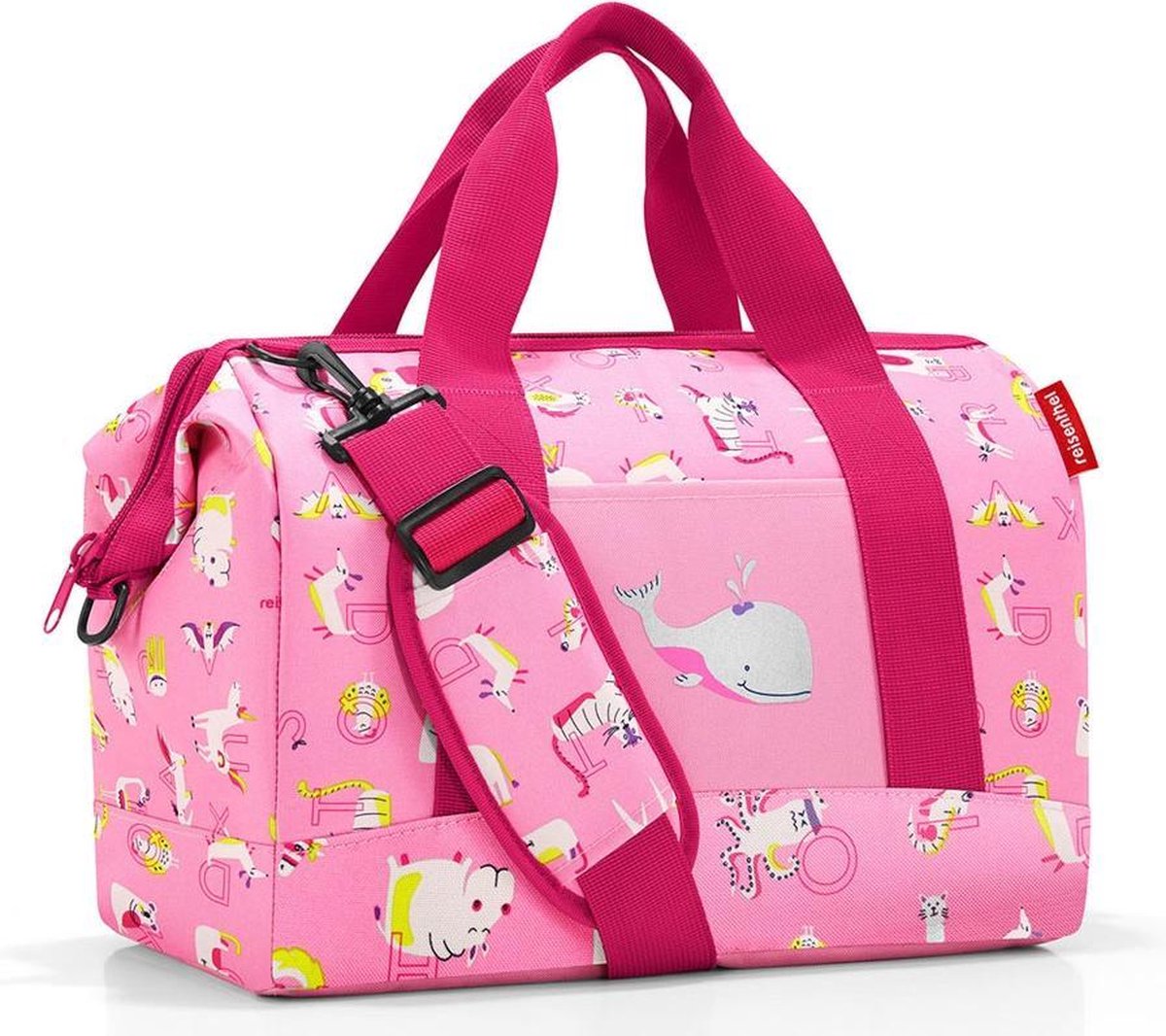 Reisenthel Allrounder M Kids Reistas - Kind - Maat M - 18L - ABC Friends Pink Roze