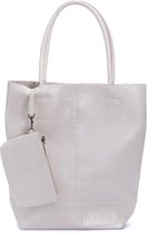 Zebra Trends Natural Bag Kartel Off White Print