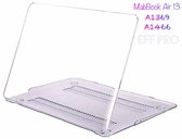 HiCHiCO® Laptop Cover Case Incl. Beschermglas en Toetsenbord Cover Geschikt voor Macbook Air 13 inch (modellen t/m 2017) | MacBook Air 2017 Case | MacBook Air 2017 | MacBook Air Ha