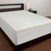 Topdekmatras-Topper HR45 koudschuim Bamboo 120x200x8 cm