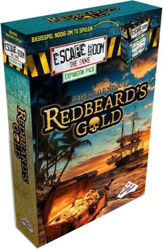Afbeelding van het spel Identity Games - Escape Room uitbreidingsset - The Legend of Redbeard's Gold