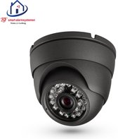 Home-Locking POE IP-camera dome met bewegingsdetectie 3.0MP (zwart). C-503