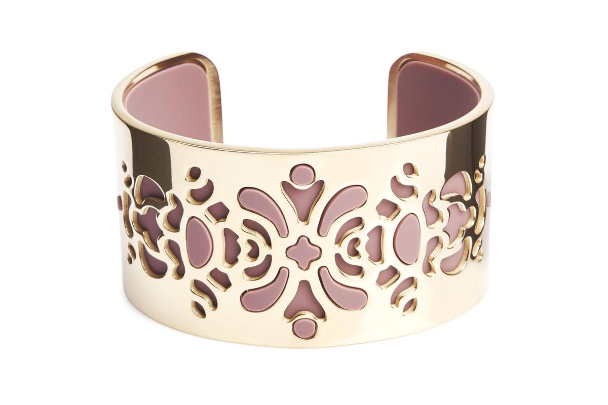 Rubz bangle in soft gold