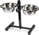 H-stand with 2 bowls 2 x 810ml 16cm